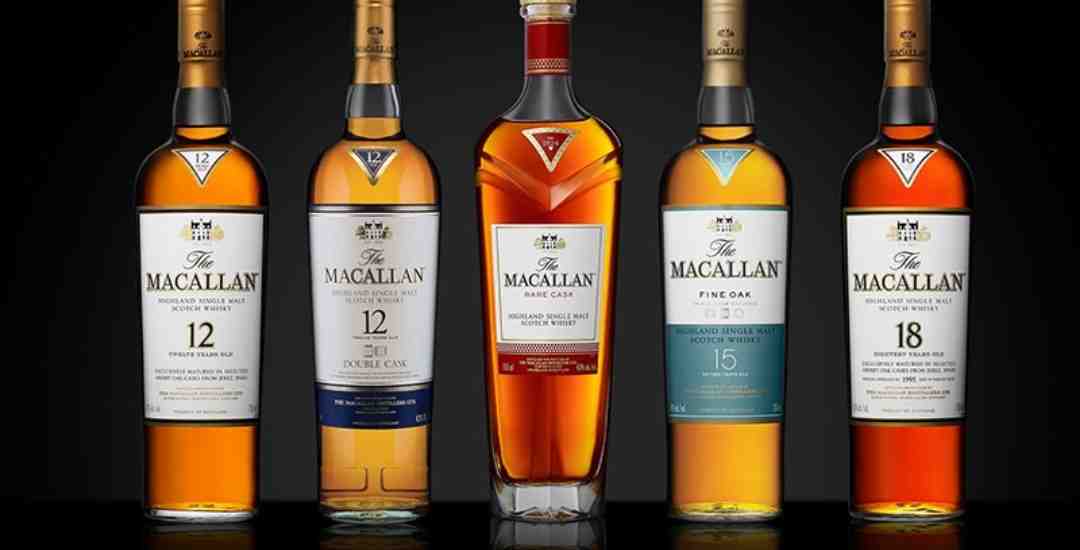 Những chai Rượu Macallan được sản xuất hàng loạt