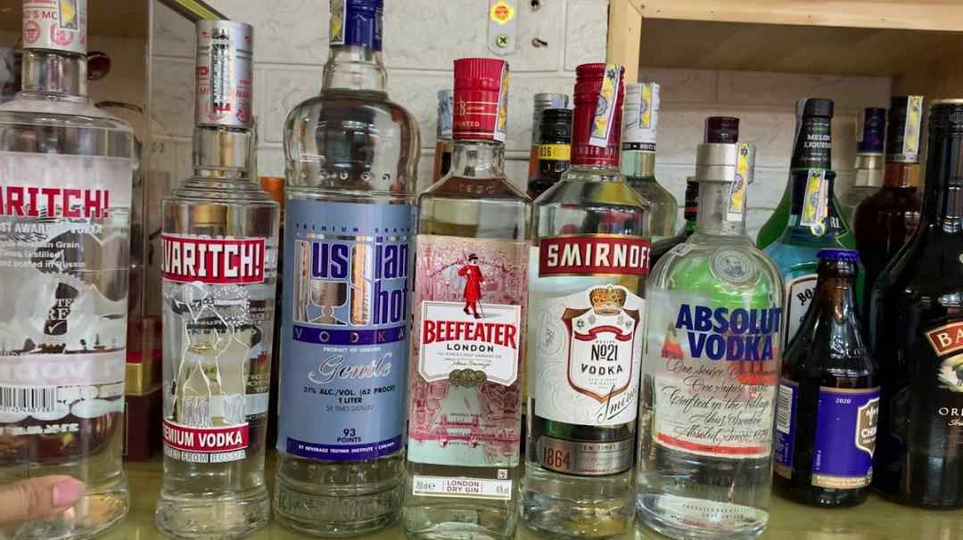 Vodka có tác dụng gây mê