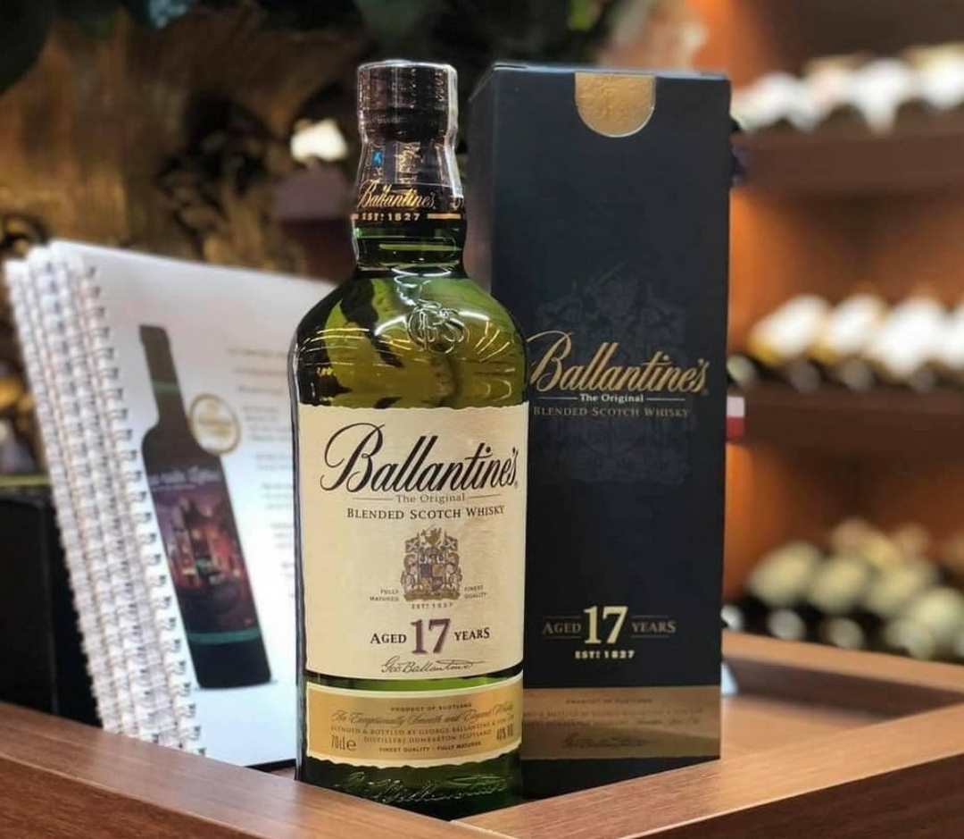 Hương vị rượu Ballantines 12