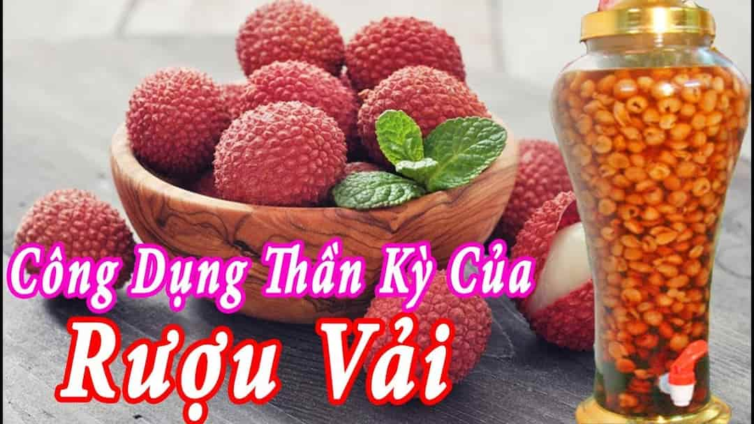 Rượu vải thiều rất tốt cho nam giới