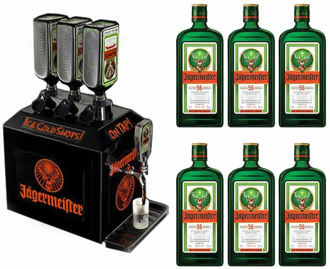 Rượu Jagermeister mang đậm hương vị của thảo mộc