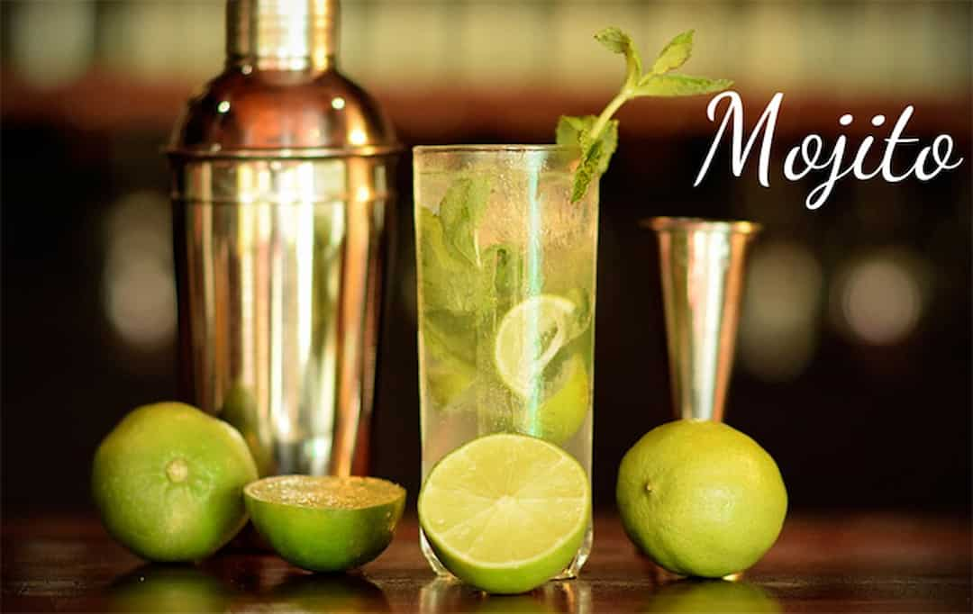 Mojito là sự kết hợp hoàn hảo giữa vị the nồng của bạc hà