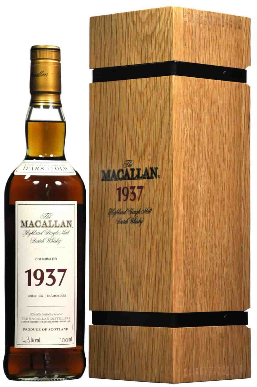 Macallan Fine & Rare Scotch Whisky