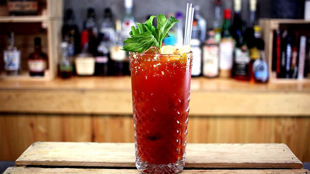 Cách chế biến Coctail Bloody Mary