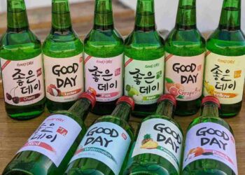 Các loại rượu Soju nổi tiếng tại thị trường rượu Hàn Quốc